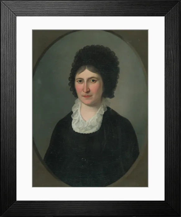 Framed Print : Klara Mihalyi Kovacs, nee Lisznay Damo, 1801. Creator: Jan Jakub Stunder Framed Print : Klara Mihalyi Kovacs, nee Lisznay Damo, 1801. Creator: Jan Jakub Stunder