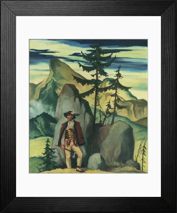 Framed Print : From Zdiar, 1942. Creator: Jan Ladvenica Framed Print : From Zdiar, 1942. Creator: Jan Ladvenica