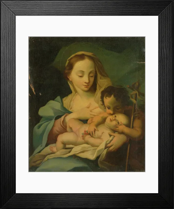 Framed Print : Madonna and Child, 1700-1900. Creator: Unknown Framed Print : Madonna and Child, 1700-1900. Creator: Unknown