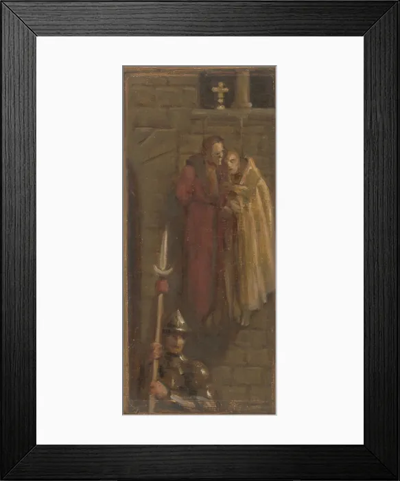 Framed Print : Sketch of Historical Composition II, after 1900. Creator: Milan Thomka Mitrovsky Framed Print : Sketch of Historical Composition II, after 1900. Creator: Milan Thomka Mitrovsky