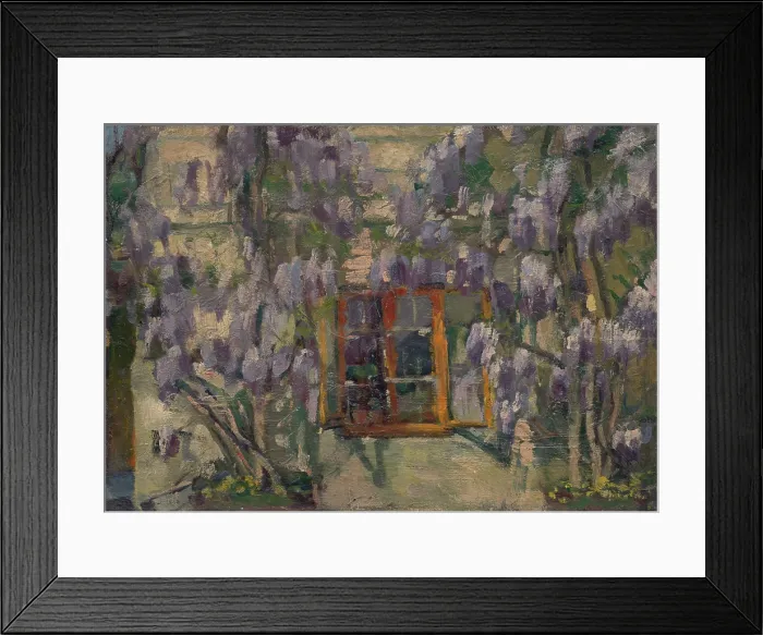 Framed Print : Garden Motif, 1905-1910. Creator: Ludovit Pitthordt