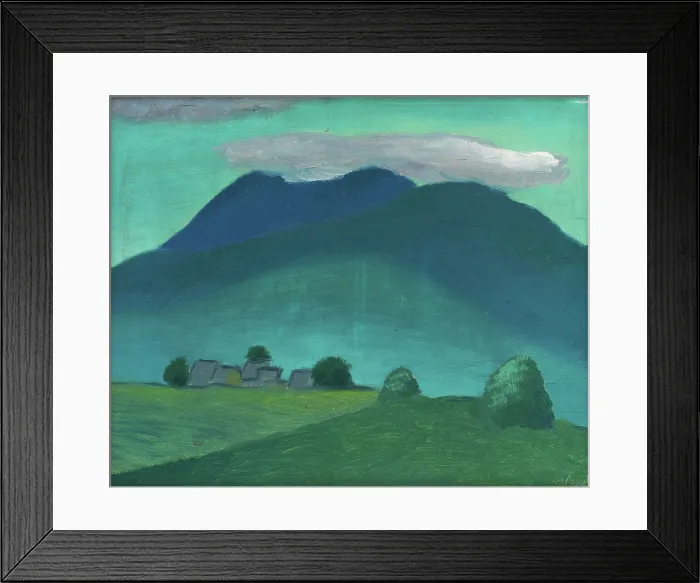 Framed Print : Early Evening, 1st half 20th century. Creator: Mikulas Galanda Framed Print : Early Evening, 1st half 20th century. Creator: Mikulas Galanda