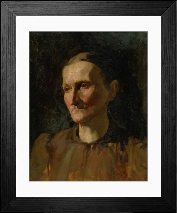 Framed Print : Head Study of a Woman, 1920-1929. Creator: Ludovit Pitthordt Framed Print : Head Study of a Woman, 1920-1929. Creator: Ludovit Pitthordt
