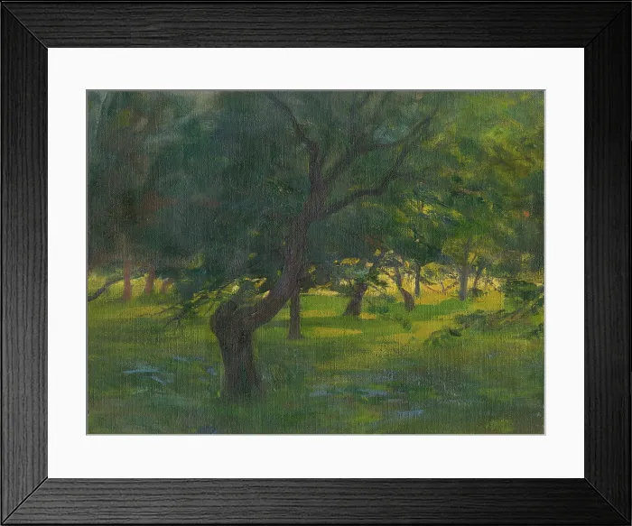 Framed Print : Landscape, around 1910. Creator: Ludovit Pitthordt Framed Print : Landscape, around 1910. Creator: Ludovit Pitthordt