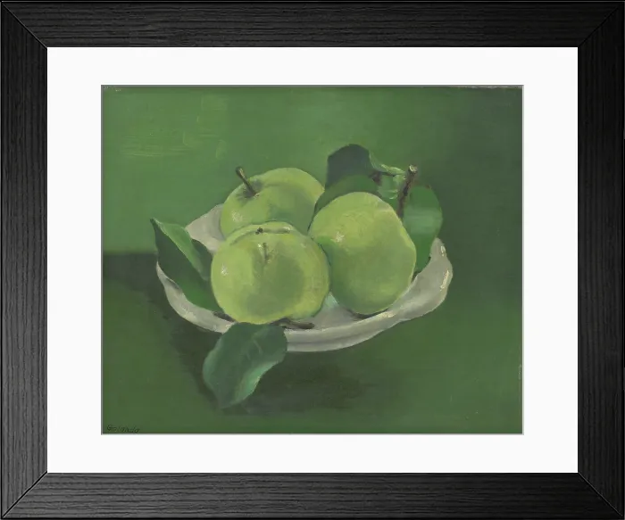 Framed Print : Still Life with Apples, around 1935. Creator: Mikulas Galanda Framed Print : Still Life with Apples, around 1935. Creator: Mikulas Galanda