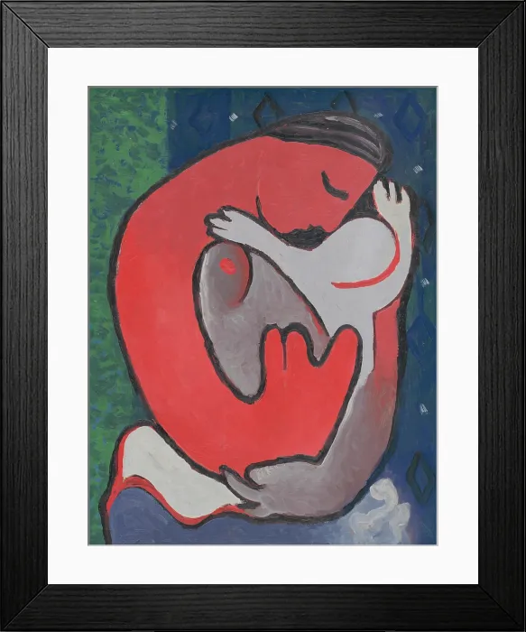 Framed Print : Mother's Embrace, around 1938. Creator: Mikulas Galanda. Mother's Embrace, around 1938. Creator: Mikulas Galanda Framed Print : Mother's Embrace, around 1938. Creator: Mikulas Galanda. Mother's Embrace, around 1938. Creator: Mikulas Galanda