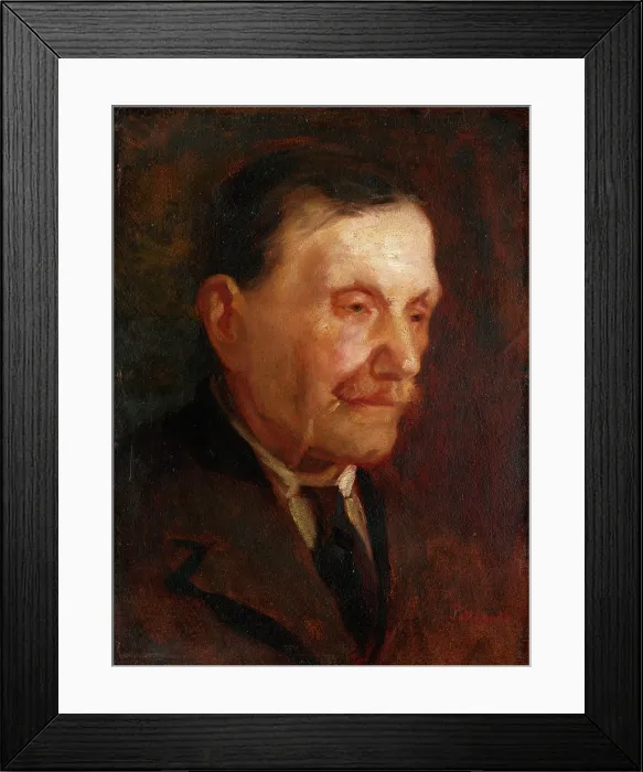 Framed Print : Head of an Old Man, around 1925. Creator: Ludovit Pitthordt Framed Print : Head of an Old Man, around 1925. Creator: Ludovit Pitthordt