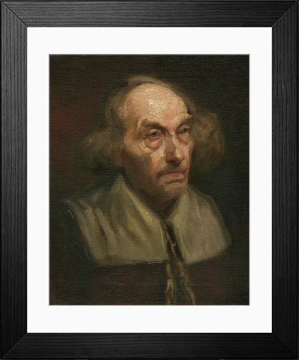 Framed Print : Head of an Old Man, 1900-1920. Creator: Ludovit Pitthordt Framed Print : Head of an Old Man, 1900-1920. Creator: Ludovit Pitthordt
