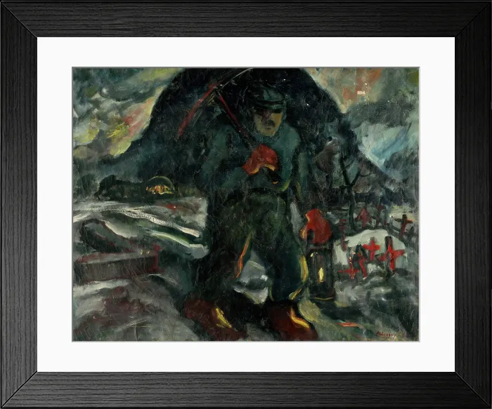 Framed Print : Miner, 1930. Creator: Zolo Palugyay Framed Print : Miner, 1930. Creator: Zolo Palugyay