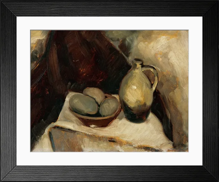 Framed Print : Still Life, 1930. Creator: Zolo Palugyay Framed Print : Still Life, 1930. Creator: Zolo Palugyay