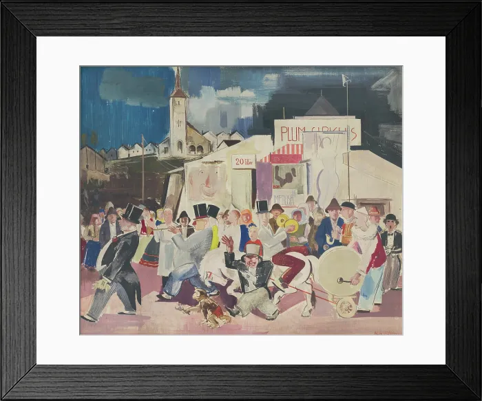 Framed Print : Circus, 1932. Creator: Vilmos Aba-Novak Framed Print : Circus, 1932. Creator: Vilmos Aba-Novak