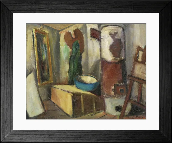 Framed Print : From the Atelier, 1930. Creator: Zolo Palugyay Framed Print : From the Atelier, 1930. Creator: Zolo Palugyay