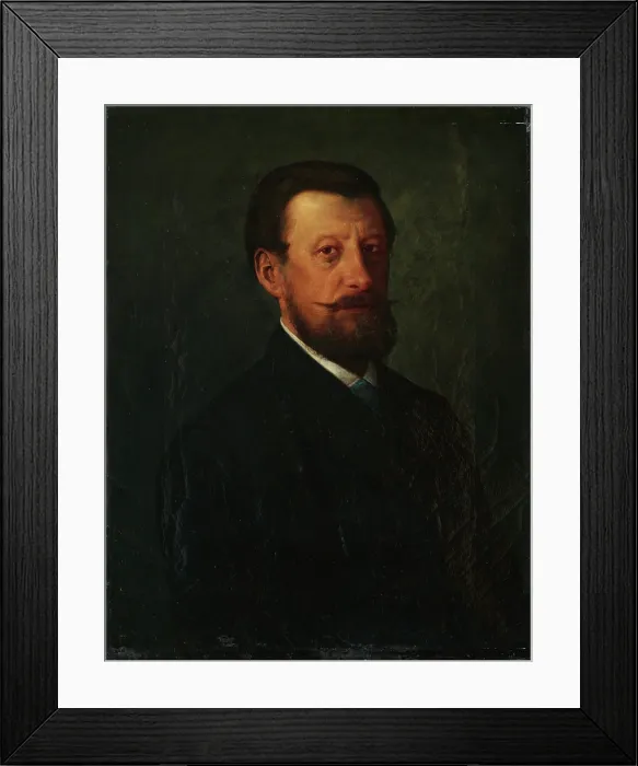 Framed Print : Portrait of Viktor Myszkowski, 1870-1875. Creator: Vojtech Klimkovic Framed Print : Portrait of Viktor Myszkowski, 1870-1875. Creator: Vojtech Klimkovic