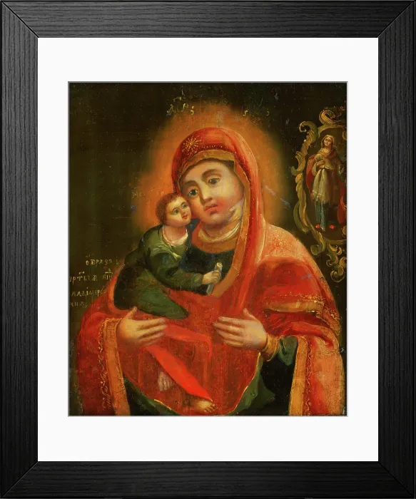 Framed Print : Madonna and Child, 1780-1800. Creator: Unknown Framed Print : Madonna and Child, 1780-1800. Creator: Unknown