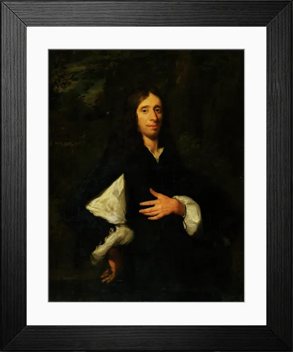 Framed Print : Standing Man, 1650-1670. Creator: Wallerant Vaillant Framed Print : Standing Man, 1650-1670. Creator: Wallerant Vaillant