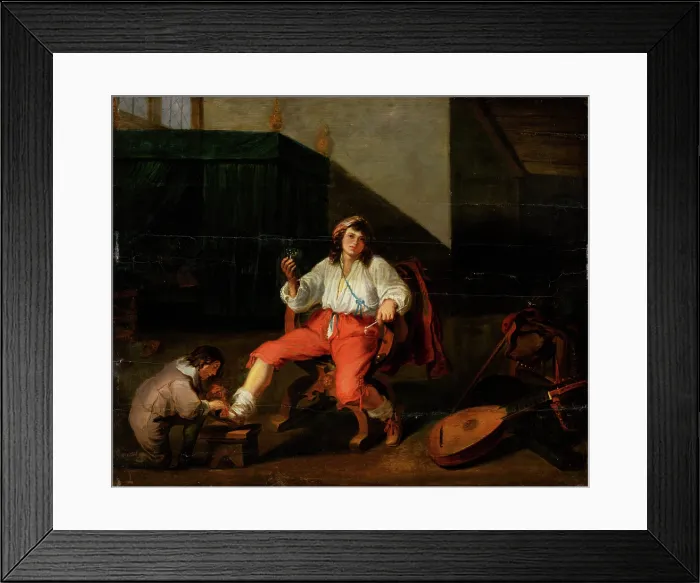 Framed Print : Glass of Wine, 1650-1660. Creator: Willem van Herp Framed Print : Glass of Wine, 1650-1660. Creator: Willem van Herp