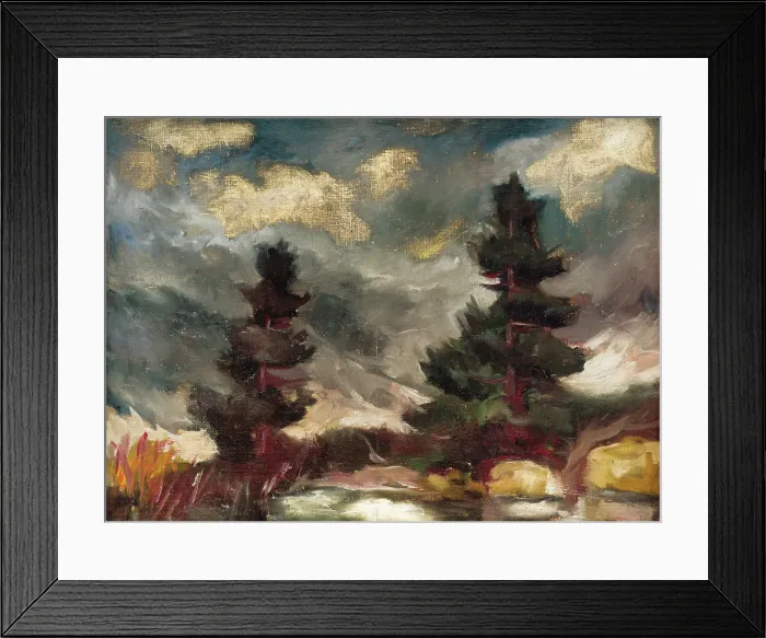 Framed Print : Tatra landscape, 1927-1934. Creator: Zolo Palugyay Framed Print : Tatra landscape, 1927-1934. Creator: Zolo Palugyay