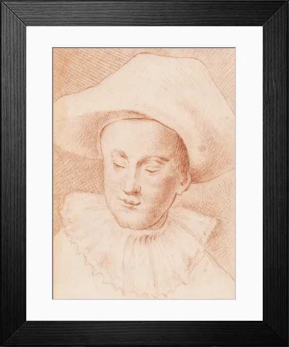 Framed Print : Boy's head in a hat, 2nd half 18th century. Creator: Antoine de Favray. Boy's head in a hat, 2nd half 18th century. Creator: Antoine de Favray Framed Print : Boy's head in a hat, 2nd half 18th century. Creator: Antoine de Favray. Boy's head in a hat, 2nd half 18th century. Creator: Antoine de Favray