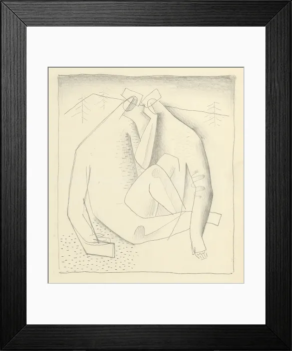 Framed Print : Highlander boys, 1932-1933. Creator: Mikulas Galanda Framed Print : Highlander boys, 1932-1933. Creator: Mikulas Galanda