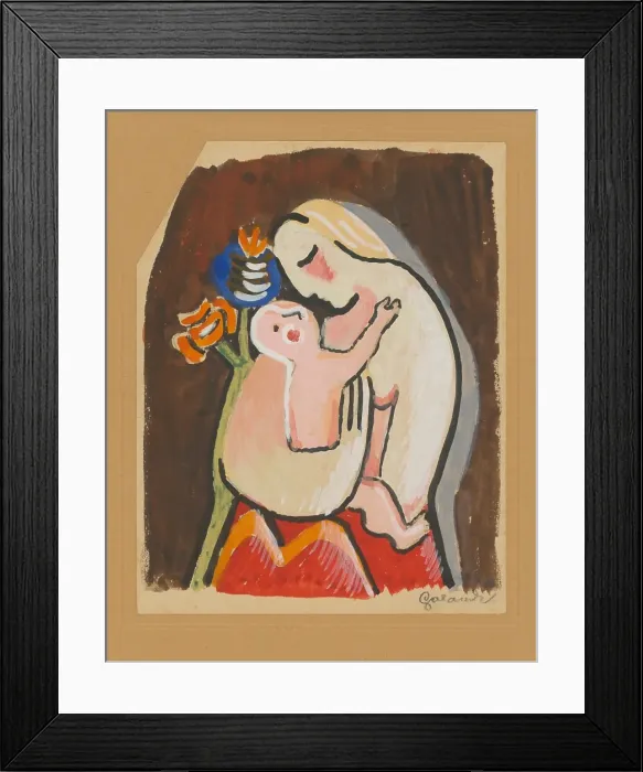 Framed Print : Mother, 1937-1938. Creator: Mikulas Galanda Framed Print : Mother, 1937-1938. Creator: Mikulas Galanda