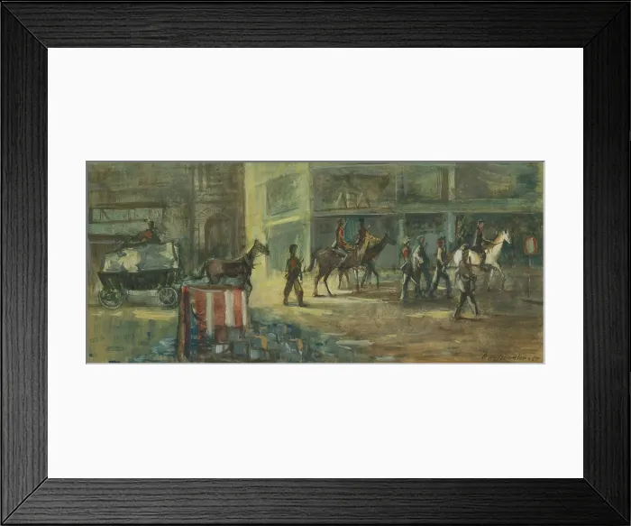 Framed Print : March of the Partisans 1945, 1945. Creator: Bedrich Hoffstadter Framed Print : March of the Partisans 1945, 1945. Creator: Bedrich Hoffstadter