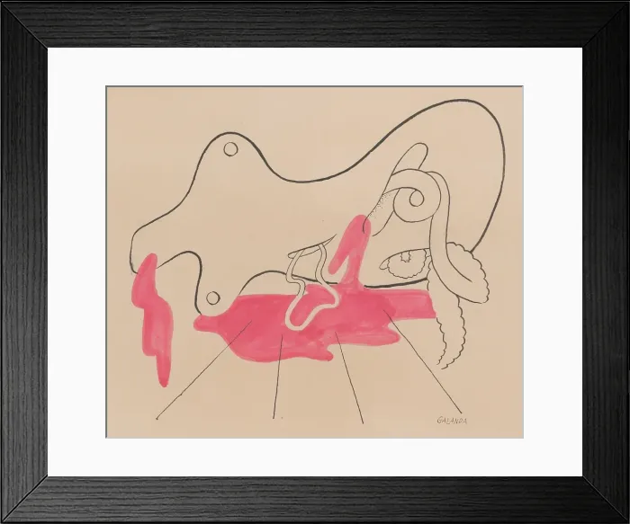 Framed Print : Operation, 1930. Creator: Mikulas Galanda Framed Print : Operation, 1930. Creator: Mikulas Galanda