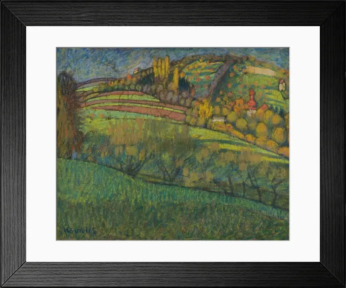 Framed Print : Kalvaria, 1910-1914. Creator: Konstantin Kovari-Kacmarik Framed Print : Kalvaria, 1910-1914. Creator: Konstantin Kovari-Kacmarik