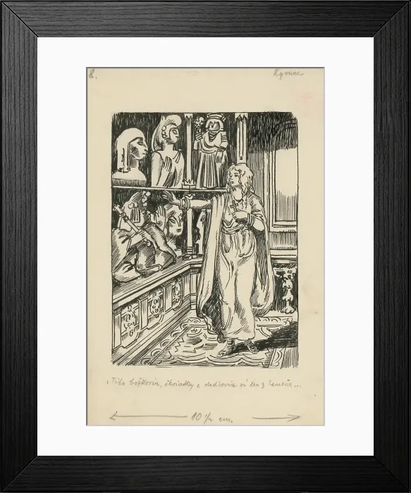 Framed Print : These Gods, Elves and Grandfathers are Just Stone, 1928. Creators: Andrej Kovacik, Ferko Urbanek Framed Print : These Gods, Elves and Grandfathers are Just Stone, 1928. Creators: Andrej Kovacik, Ferko Urbanek