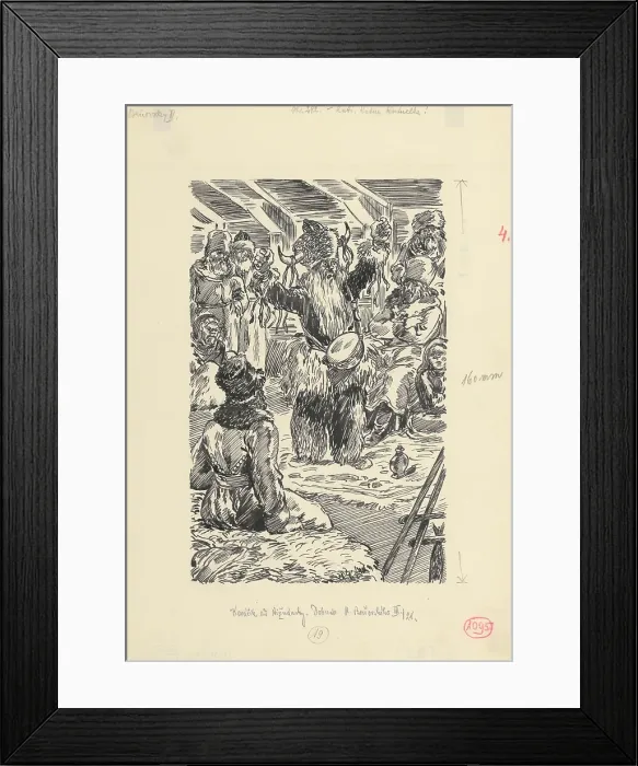 Framed Print : 12.- Kutti, Kutui, Kutuchta, 1953. Creator: Andrej Kovacik Framed Print : 12.- Kutti, Kutui, Kutuchta, 1953. Creator: Andrej Kovacik