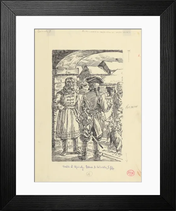 Framed Print : 24.- He couldn't believe his eyes or his ears, 1953. Creator: Andrej Kovacik. 24.- He couldn't believe his eyes or his ears, 1953. Creator: Andrej Kovacik Framed Print : 24.- He couldn't believe his eyes or his ears, 1953. Creator: Andrej Kovacik. 24.- He couldn't believe his eyes or his ears, 1953. Creator: Andrej Kovacik