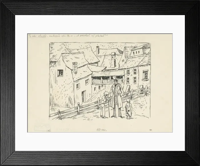 Framed Print : And stop crying, 1920-1930. Creator: Andrej Kovacik Framed Print : And stop crying, 1920-1930. Creator: Andrej Kovacik