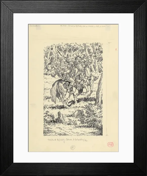 Framed Print : 19.- You have this for Wydblatek, this for Matus and this for me, 1953. Creator: Andrej Kovacik Framed Print : 19.- You have this for Wydblatek, this for Matus and this for me, 1953. Creator: Andrej Kovacik