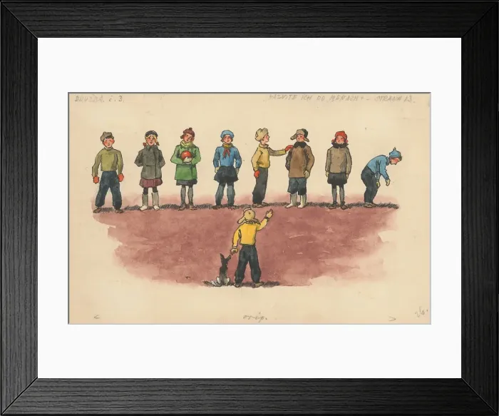 Framed Print : Call them by their names, 1928. Creator: Andrej Kovacik Framed Print : Call them by their names, 1928. Creator: Andrej Kovacik