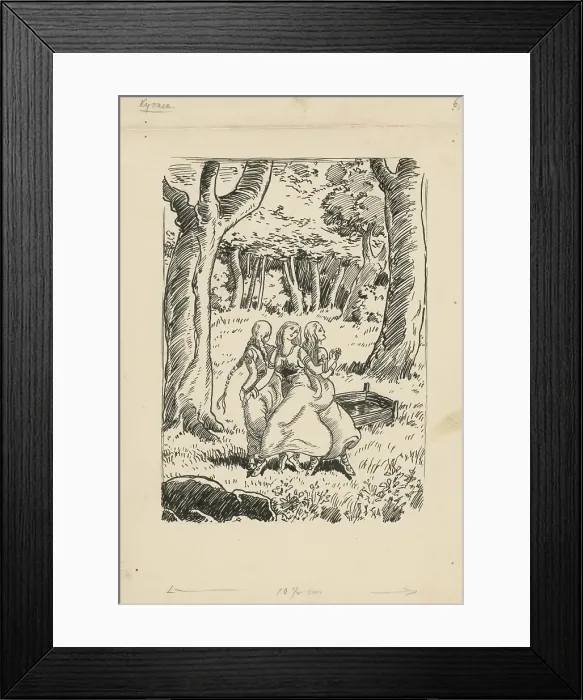 Framed Print : Dance, 1928. Creator: Andrej Kovacik Framed Print : Dance, 1928. Creator: Andrej Kovacik