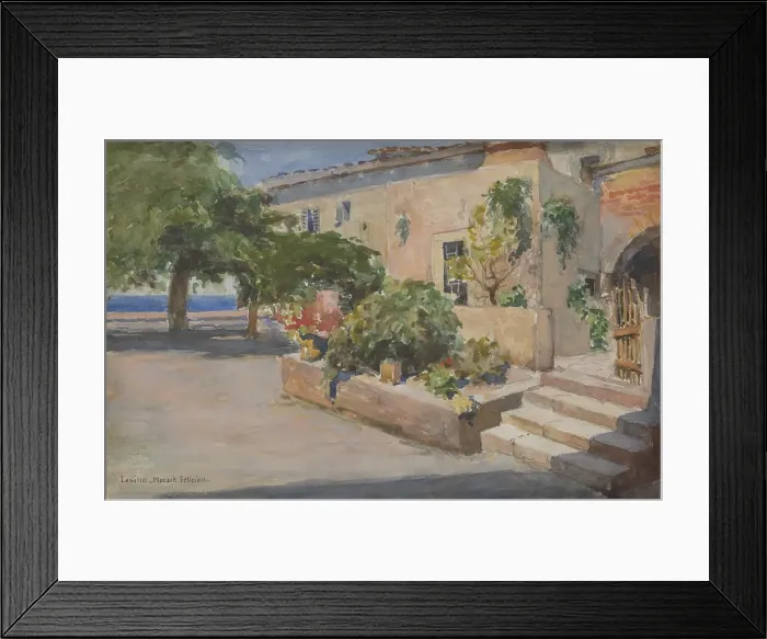 Framed Print : Lesina, after 1900. Creator: Felician Moczik Framed Print : Lesina, after 1900. Creator: Felician Moczik
