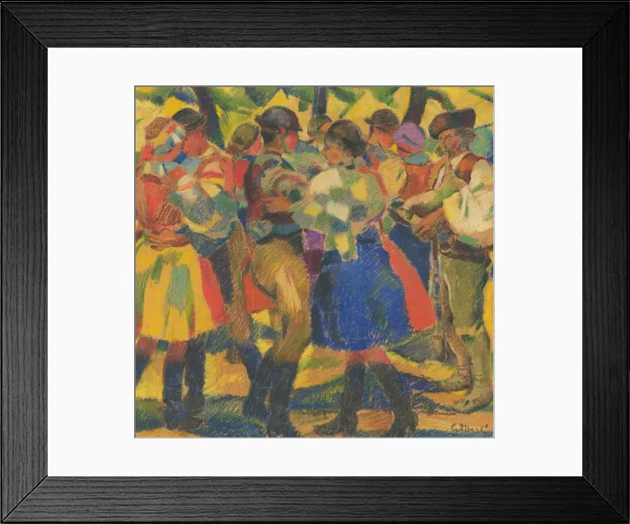 Framed Print : Study for the Painting Wedding I. around 1930. Creator: Gustav Mally Framed Print : Study for the Painting Wedding I. around 1930. Creator: Gustav Mally