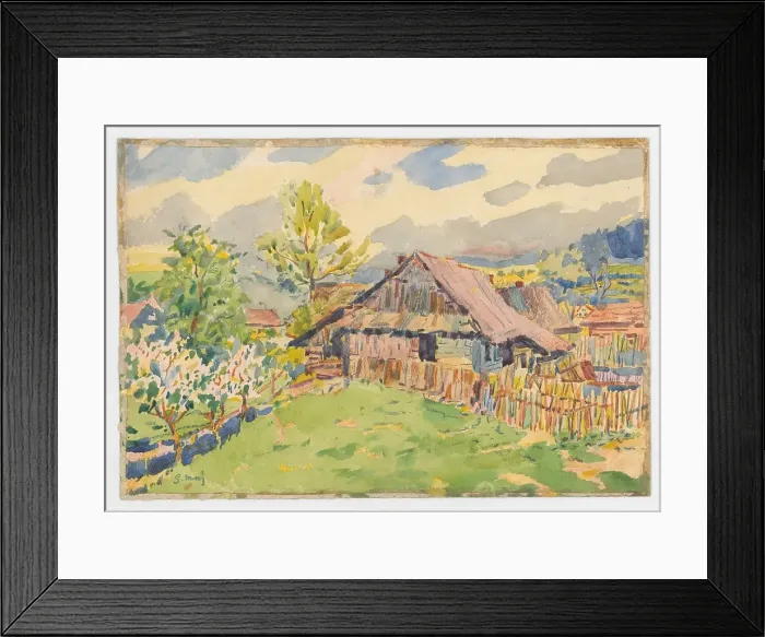Framed Print : From Vazec, 1925-1930. Creator: Gustav Mally Framed Print : From Vazec, 1925-1930. Creator: Gustav Mally