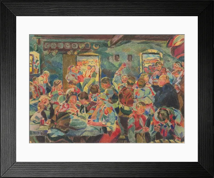 Framed Print : Study for the Painting Wedding II. around 1930. Creator: Gustav Mally Framed Print : Study for the Painting Wedding II. around 1930. Creator: Gustav Mally