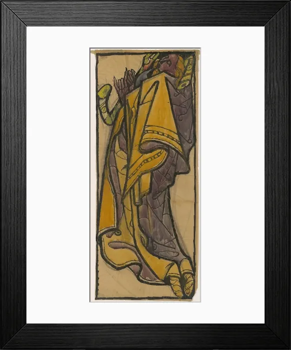 Framed Print : Design for a glass window I. 1940-1944. Creator: Jan Novak Framed Print : Design for a glass window I. 1940-1944. Creator: Jan Novak