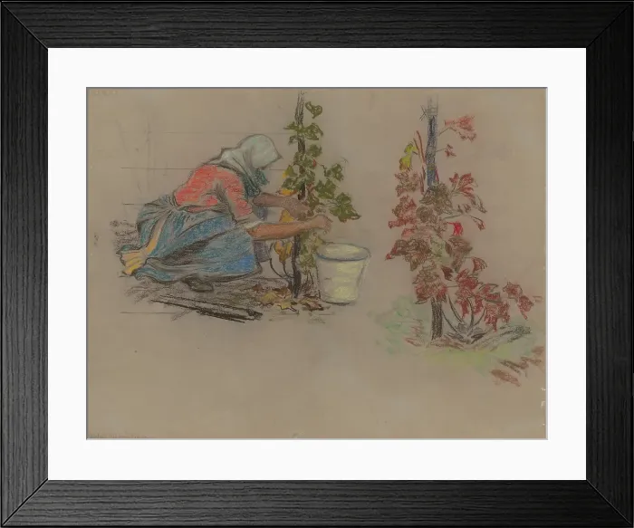 Framed Print : During Harvest, about 1942. Creator: Stefan Polkorab Framed Print : During Harvest, about 1942. Creator: Stefan Polkorab