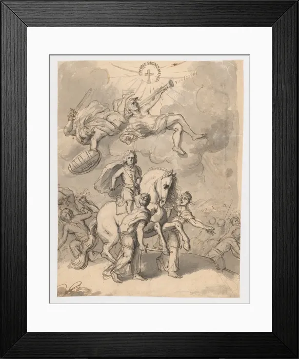 Framed Print : Emperor Joseph's victorious battle, 2nd half 18th century. Creator: Unknown. Emperor Joseph's victorious battle, 2nd half 18th century. Creator: Unknown Framed Print : Emperor Joseph's victorious battle, 2nd half 18th century. Creator: Unknown. Emperor Joseph's victorious battle, 2nd half 18th century. Creator: Unknown