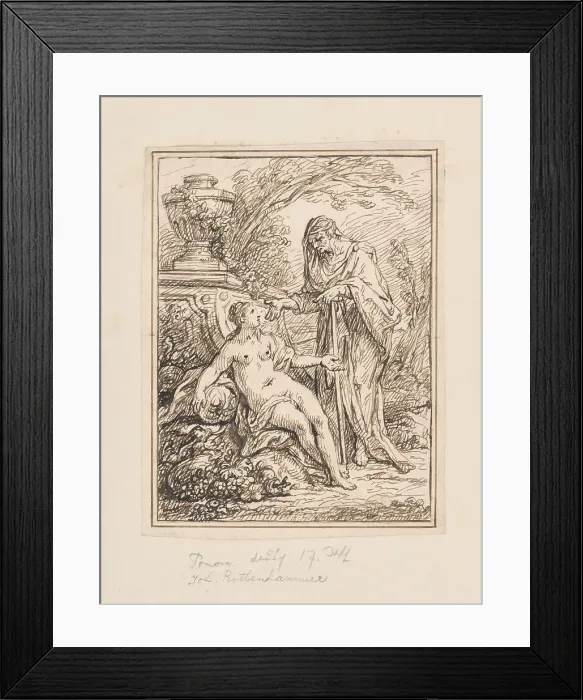 Framed Print : Pomona, 1650-1660. Creator: Johannes Rottenhammer the elder Framed Print : Pomona, 1650-1660. Creator: Johannes Rottenhammer the elder