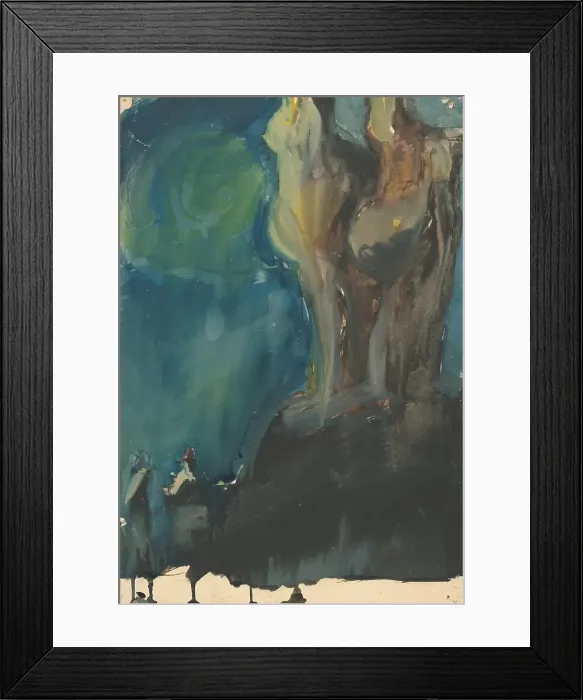 Framed Print : Abstract composition (fairy tale character), 1940 / 1944. Creator: Jan Novak Framed Print : Abstract composition (fairy tale character), 1940 / 1944. Creator: Jan Novak