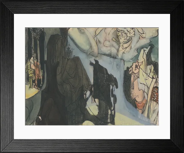 Framed Print : Camel Caravan, 1940-1944. Creator: Jan Novak Framed Print : Camel Caravan, 1940-1944. Creator: Jan Novak