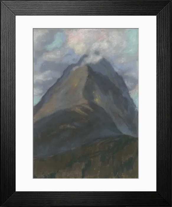 Framed Print : Spring landscape, around 1934. Creator: Zolo Palugyay Framed Print : Spring landscape, around 1934. Creator: Zolo Palugyay