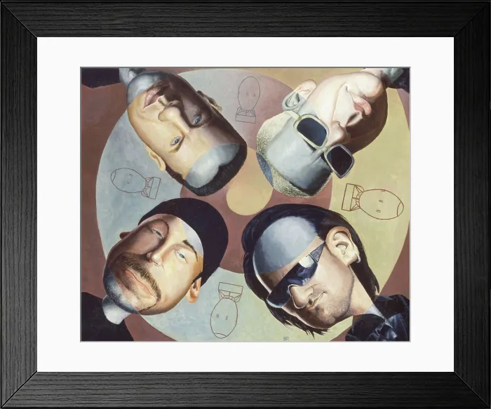 Framed Print : U2-2. Creator: Dan Springer Framed Print : U2-2. Creator: Dan Springer