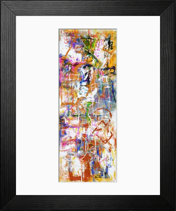 Framed Print : Abstract Art 126. Creator: Bandji Fall Framed Print : Abstract Art 126. Creator: Bandji Fall