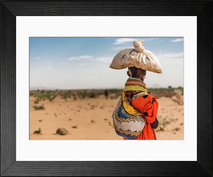 Framed Print : Desert View. Creator: Dorte Verner Framed Print : Desert View. Creator: Dorte Verner
