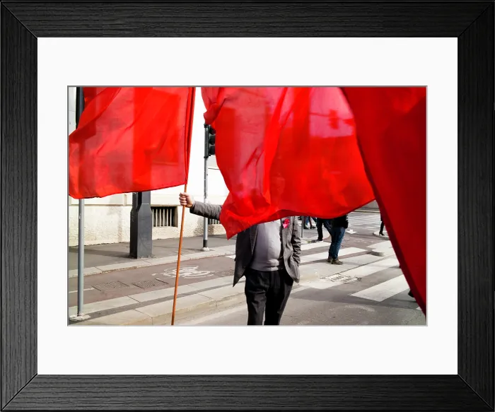 Framed Print : Corso Venezia, Milano, Italy. Creator: Chris Suspect Framed Print : Corso Venezia, Milano, Italy. Creator: Chris Suspect