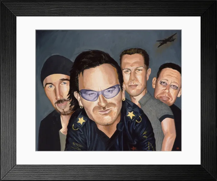 Framed Print : U2-1. Creator: Dan Springer Framed Print : U2-1. Creator: Dan Springer